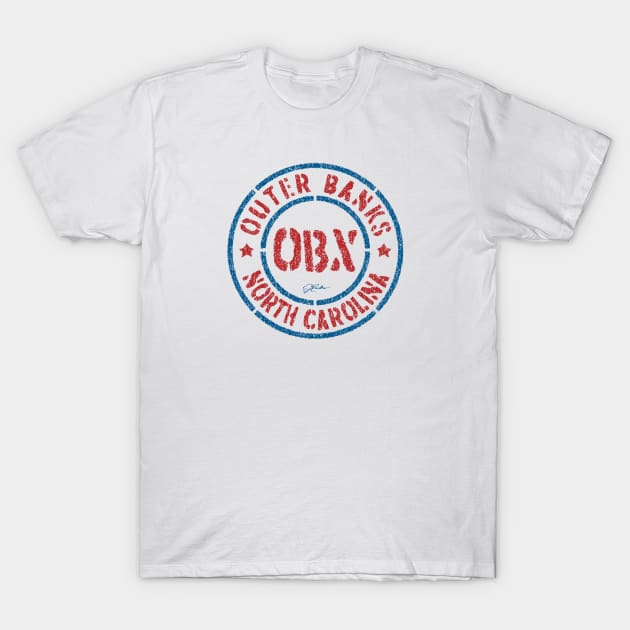 Outer Banks, OBX, North Carolina T-Shirt by jcombs